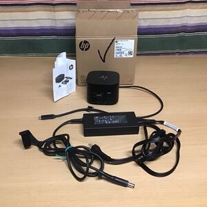HP Thunderbolt 120W G2 Docking Station HSN-iX01 with 120w AC Adapter